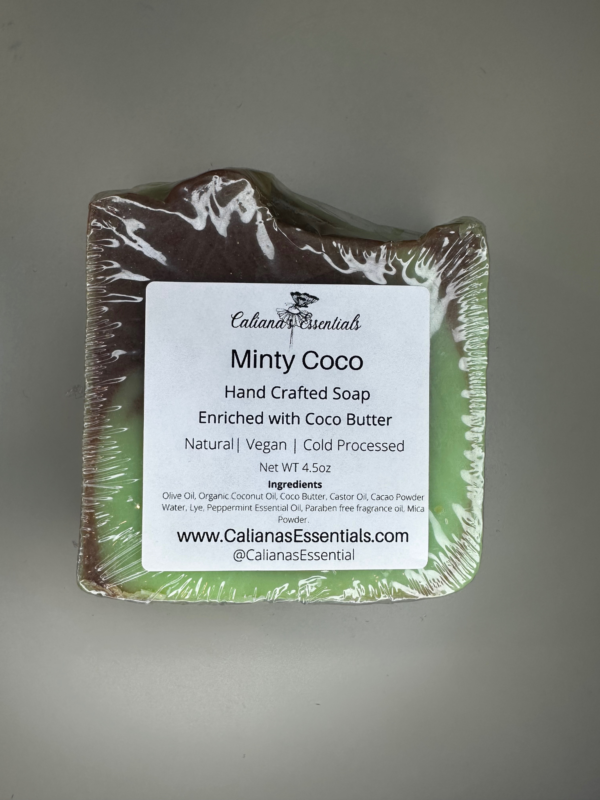 Minty Cocoa Butter Hand-Crafted Soap